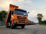 SHACMAN F3000 Tipper Truck 6x4 375 EuroV Yellow 50T