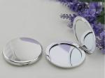 High quality plastic pocket compact mirror/cosmetic mirror/makeup mirror