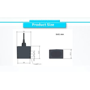 UNIVO UBJG-03Y Traffic Flow Statistics Collision Lidar Sensor with 0.1-100m