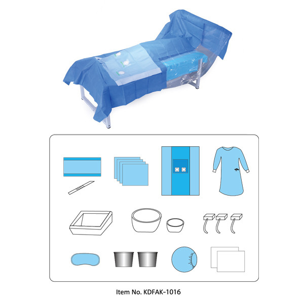 China Hospital Material Disposable Sterile Dressing Packs With Gloves factory