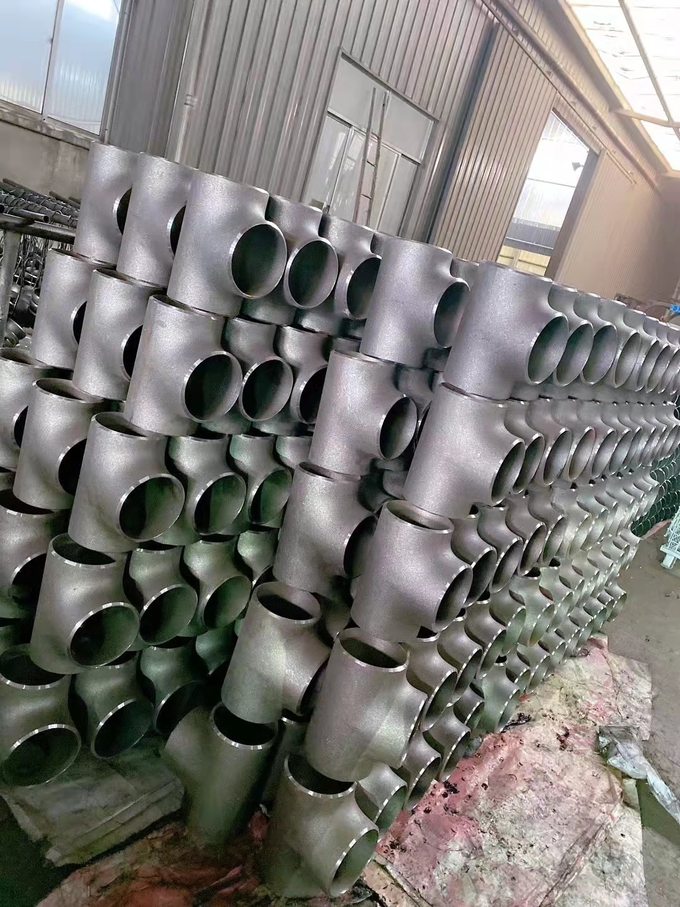 Carbon Steel Butt Weld Pipe Fittings Seamless Straight ASME B16.9 Elbow SCH40 DN50 6