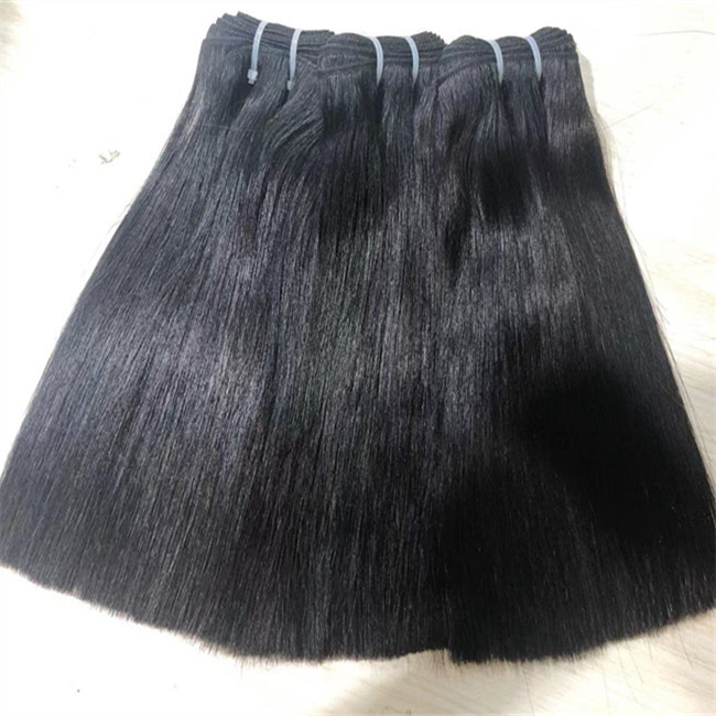 Raw Virgin Cuticle Aligned Bone Straight Super Double Drawn Human Hair