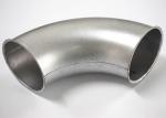 100-90 Galvanized Metal Hot Pressed Pipe Bend In Ventilation System Cricle Shape