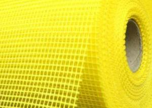 China Yellow Corrosion Resistance 1m Fiberglass Wire Mesh Buliding Material factory