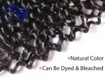 Unprocessed Virgin Malaysian Hair Weave Kinky Curly Double Drawn
