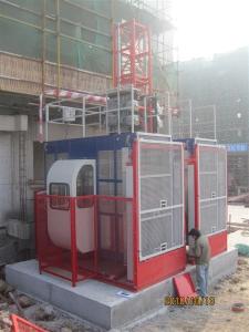 China High Capacity Twin Cage Lifting High Speed for Construction factory