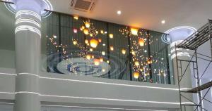 China Indoor GCL Full Color Transparent Video Wall With Quick Heat Dissipation factory