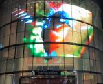 P20 Outdoor Transparent LED Screen High Brightness SMD2121 LED Type for Creative