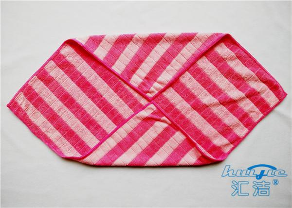 Home Textile Microfiber Weft-Knitted Cleaning Microfiber Cloths / Microfiber