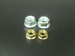 Hex Flange nut DIN EN 1661 ISO 4161 Yellow Zinc Plated M20-2.5 Size range Grade