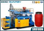 23 Pcs / Hour Automatic Bottle Blowing Machine , 150 Liter Plastic Drum Barrel