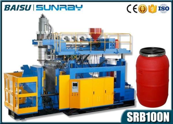 23 Pcs / Hour Automatic Bottle Blowing Machine , 150 Liter Plastic Drum Barrel