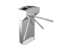 China Security Tripod Turnstile Gate Fingerprint Face Recognition For Gyms Hotel Lobby on sale