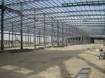 Larger Span Building Steel Frame / Recyclable Steel Commercial Buildings
