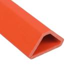 Pink Red PP Profile Corrosion Resistant Rigid PVC Extrusion Tubes