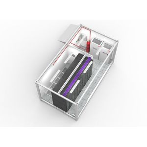 ISO Intelligent Low PUE Prefabricated Data Center For SME Cloud And Edge