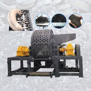 China China Tire Recycling Line Machine Tyre Chips Scrap Shredder factory