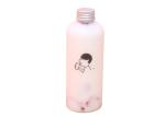 240ml Conical Clear Plastic Juice Containers Aluminum Cover