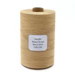 Sample Free 1KG Flat Sewing Thread Polyester Braid Strength Leather Thread Wax