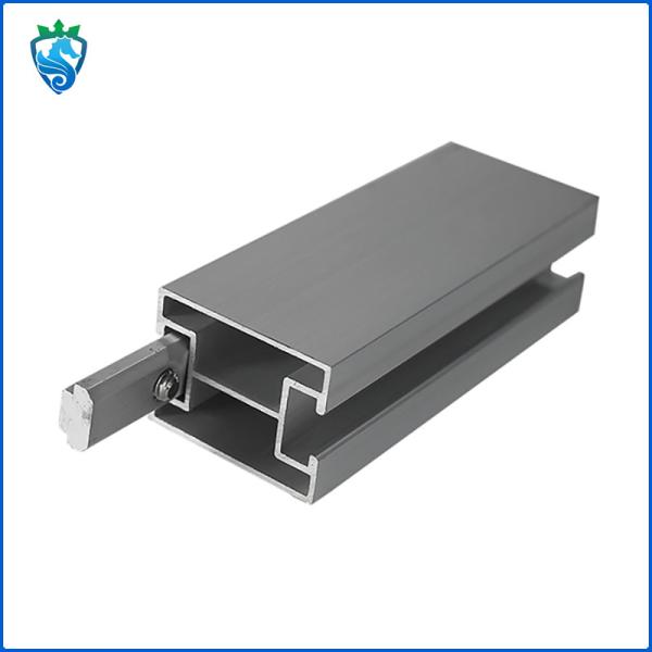 Aluminum Solar Photovoltaic Support Extrusion Profiles Solar Frame Anodized