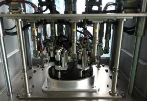 China Cylinder Type Auto Tuning Automatic Spot Welding Machine 800W - 1200W factory