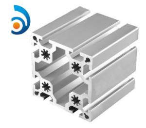 China Anodic Oxidation Industrial Aluminum Alloy Profile DY-100100B Frame Support factory