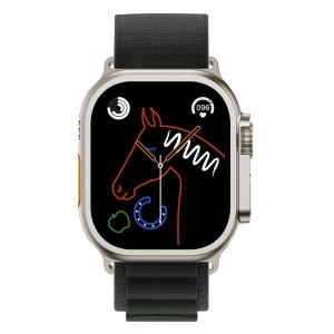 Glucose Monitor Diabetic Watch Z69 Ultra Dual Mode Supporting Siri Voice Assistant