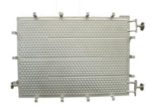 China SS Fiber Heat Exchanger Pillow Plate Laser Welded 0.8mm Thickness factory