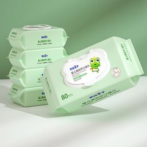 China Sensitive Newborn Bamboo Fiber Wet Baby Wipes Skin Natural Care factory