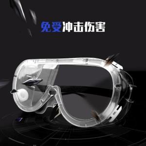 China Shatter Resistant PC Lens Disposable Safety Goggles , Waterproof Anti Mist Safety Goggles factory