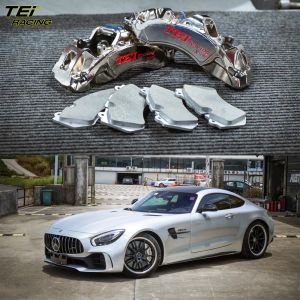 Front Racing High Performance Brake 6 Piston Caliper With SS Racing Ceramic