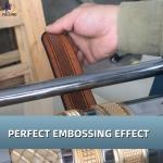 Leather belt embossing machine heat pressing machine