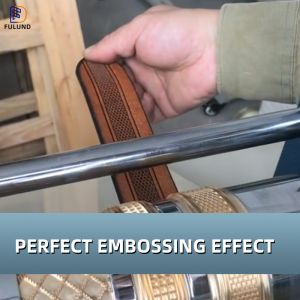 Temperature Roller Polishing Machine Leather Belt Roller Embossing Machine