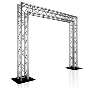 1M Design Customized 13ft height Portable Modular Aluminum Truss Stand Ground Frame Structure
