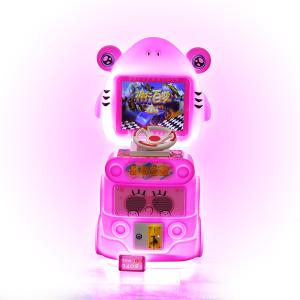 China Dreamland Coin Operated Shark Baby Car Racing Video Kids Game Machine Cute Cabinet Children Arcade Game Machine factory