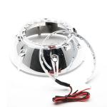 RGB 2.5 3.0 Inch LED Car Ambient Lights Headlight Ring LED Devil Eyes