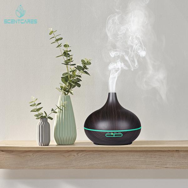 300ML Wood Grain 20ML/h Pure Cool Mist Humidifier