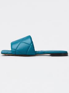 China Square Head Size 35 Womens Soft Bottom Slippers Padded Leather Insoles factory