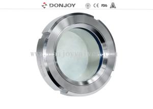 China ISO9001 / 2008 DN25-DN150 Basic weld on sight glass for pharmacy factory