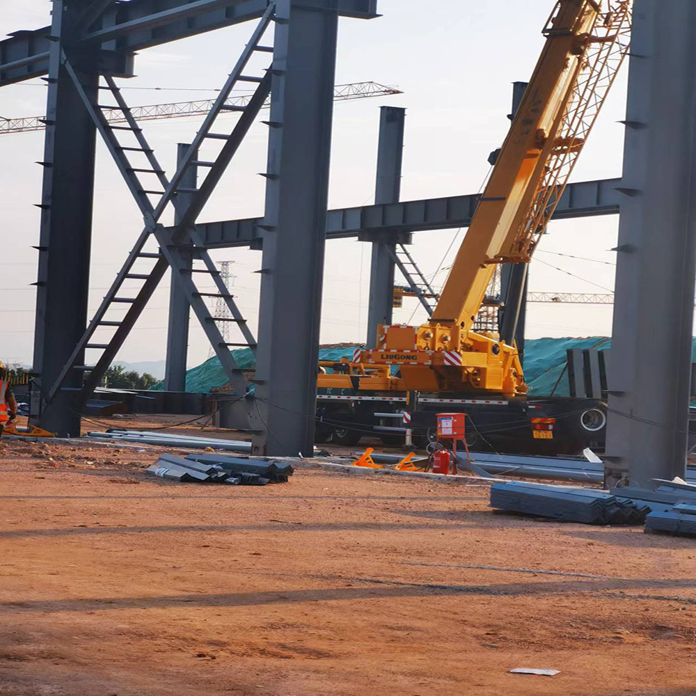 Durable Q235B Q355B Steel Structure Hangar H shape Steel Beam Metal Hangar Building
