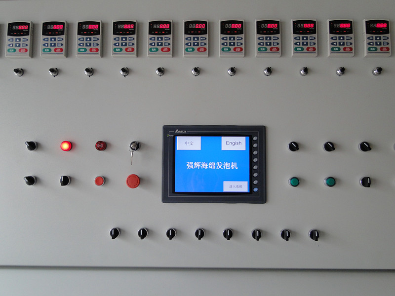Polyurethane Foam Making Machine , Foam Manufacturing Machine For Upholstery