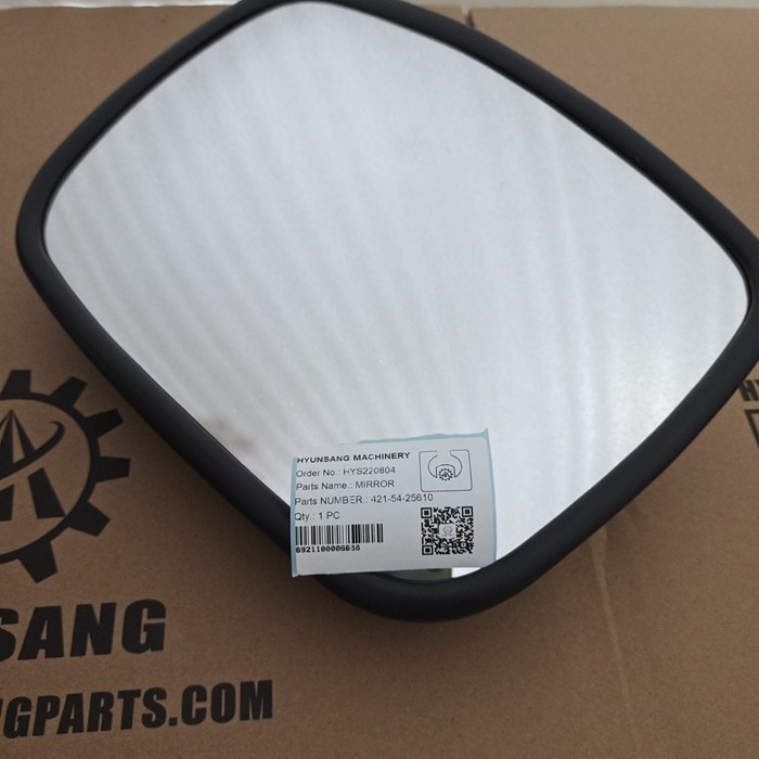 Excavator Mirror Parts 421-54-25610 4215425610 For WA450 WA470 WA480
