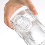 Custom Logo Embossed Clear Glass Bottle 500ml 700ml 750ml for Rum Tequila Gin