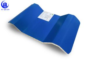 China UPVC Material Twin Wall Roofing Sheets Durable Roof Tile Anti leaking factory