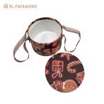 Handle Cylinder Gift Box Candy Big Gift Candle Cartoon Toy Flower Packing Craft