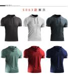 Custom Logo Casual Hoodies Cotton Knitted Sleeve Hoodies For Men