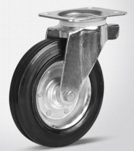 China Garbage Bin Wheel 6 Inch factory