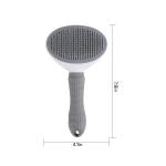 Pet Hair Remover Comb Portable Self Cleaning Slicker Brush Cats Dogs Reusable
