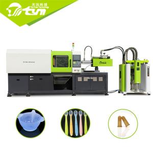 China High Efficiency Silicone Injection Molding Machine For Baby Bowl / Spoon factory