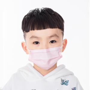 China Pink Breathable Children'S Disposable Face Masks Protective CE factory